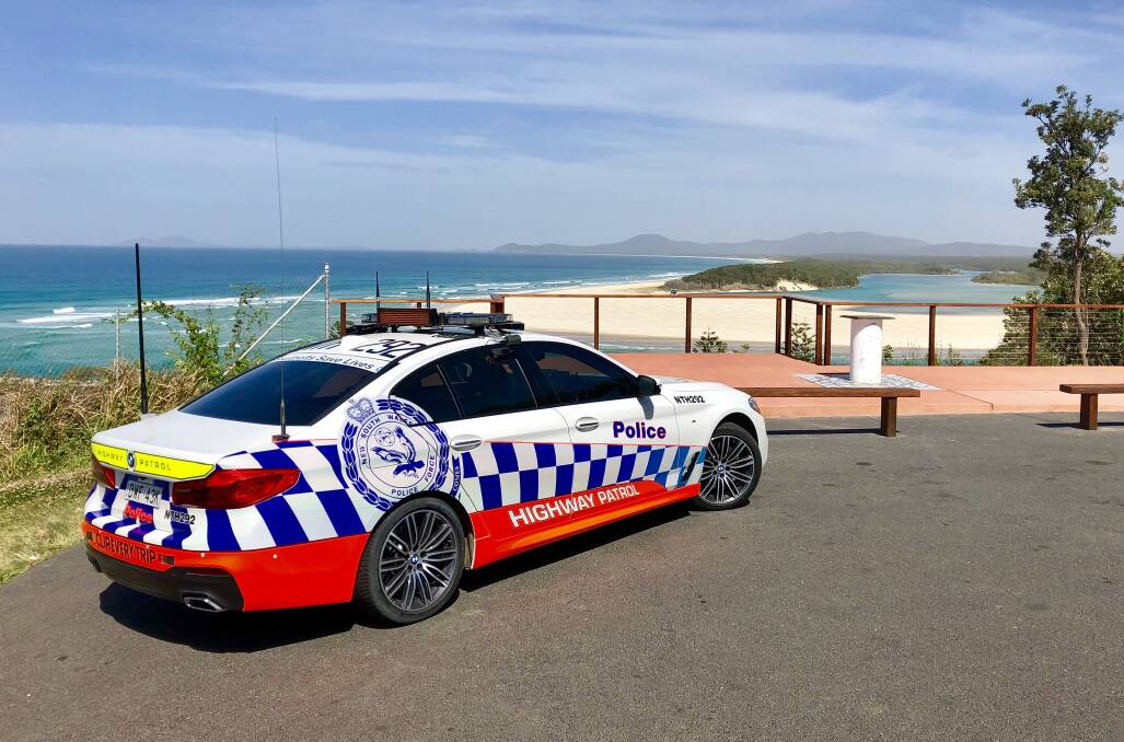 NSW Highway Patrol operating on the South Coast. Picture supplied