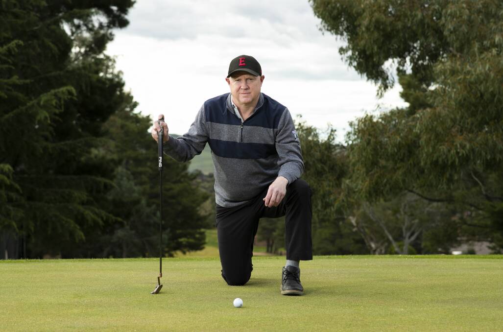 Paul Netting, from the Belconnen Magpies Golf Cub. Picture: Keegan Carroll