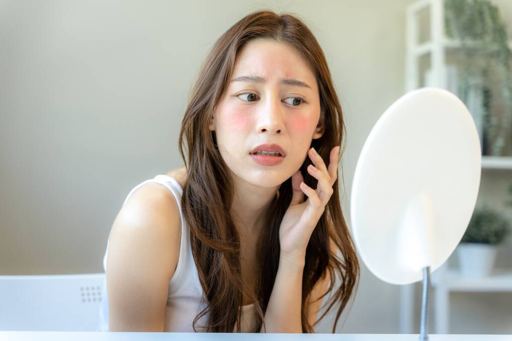 ABOUT FACE: If you think you're suffering beauty editor skin, immediately cut back on your skincare and focus on the basics. Photo: Shutterstock 