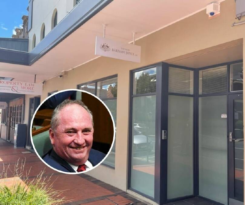 NEW DIGS: Deputy prime minister Barnaby Joyce is set to move into a new ministerial office. Fit-out of an office during his last term as deputy prime minister cost the taxpayer $365,748. Photo: Laurie Bullock, file