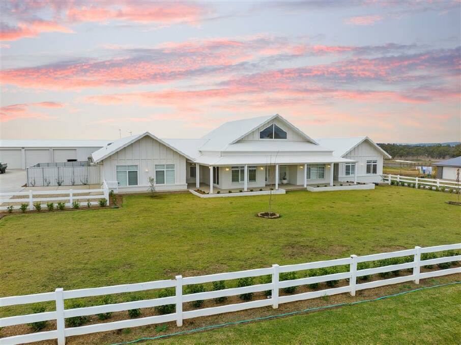 Riverina Home of the Year was won by Higginson Homes & Constructions, for this American barn-style home. 