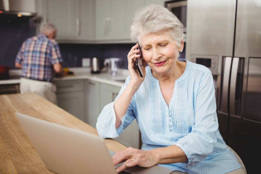 If a senior can answer a smartphone, chances are they can find more use with it like staying connected to family and friends. Photo: Shutterstock 