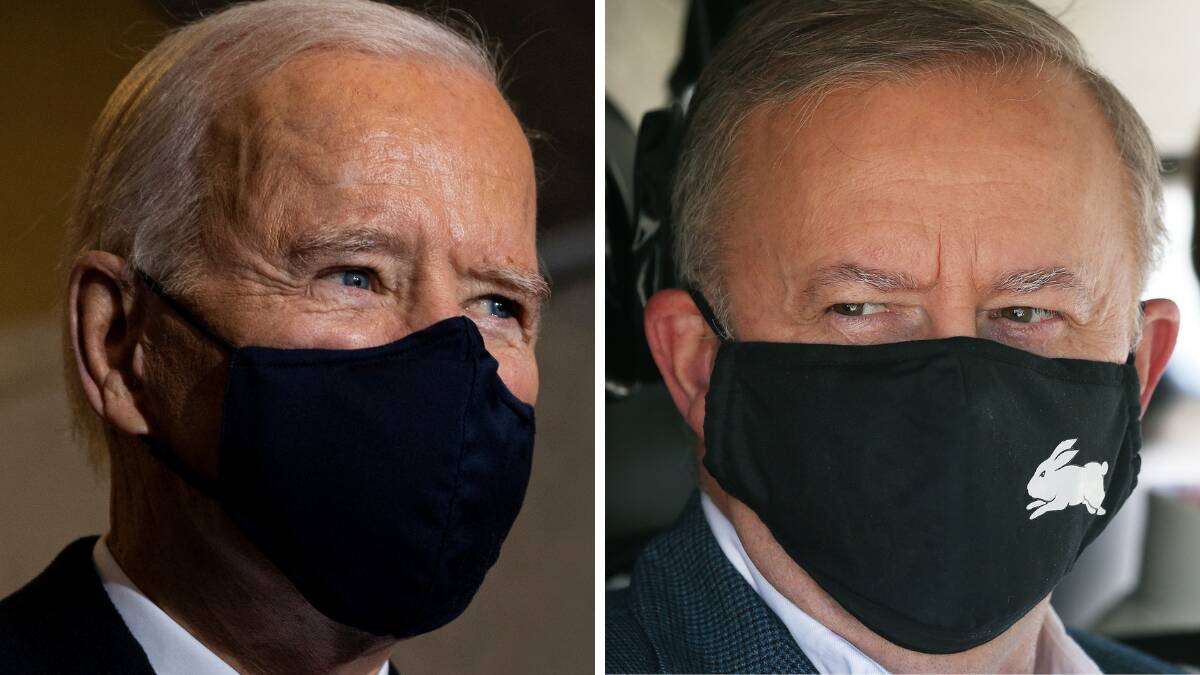 Anthony Albanese could take a lesson from US President Joe Biden. Pictures: Shutterstock/Peter Lorimer