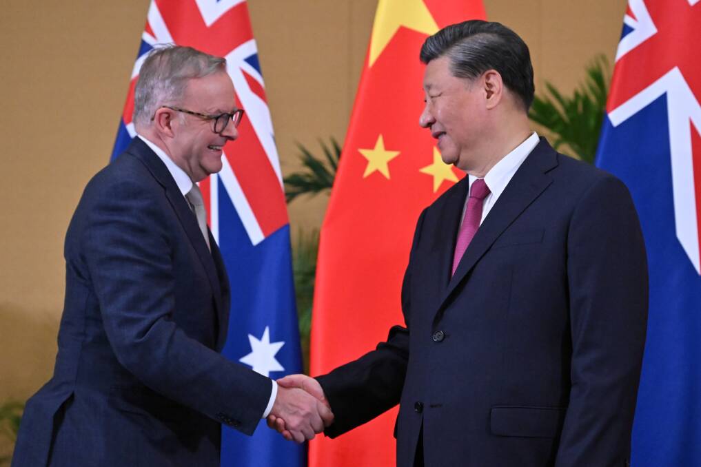 Prime Minister Anthony Albanese has met with Chinese counterpart Xi Jinping at the G20 Leaders' Summit in Bali. Picture AAP
