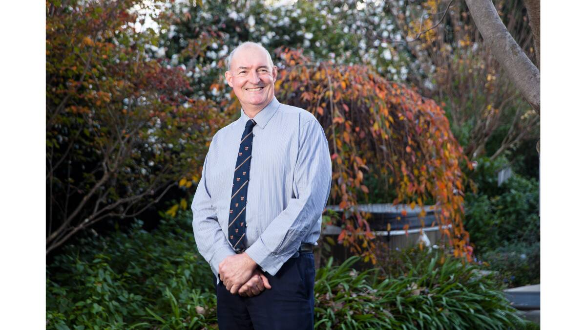 Professor Paul Smith and his wife Claire have lived in Canberra since 1998. Mrs Smith owns The Essential Ingredient in Kingston and the couple has four children. Picture: Keegan Carroll