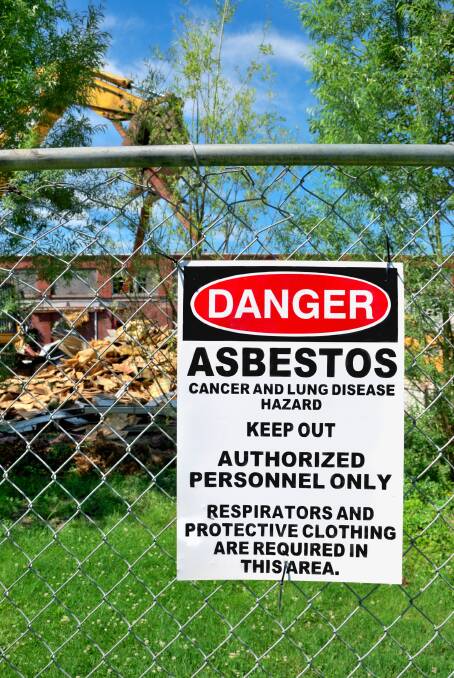Think twice about asbestos: An estimated 4000 Australians still die each year from the health effects of exposure. Photos: Shutterstock