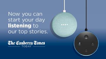 Listen to The Canberra Times' top stories on your smart speaker