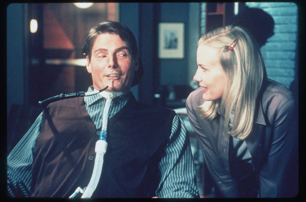 Christopher Reeve and Daryl Hannah in Rear Window (1998). Picture: Supplied