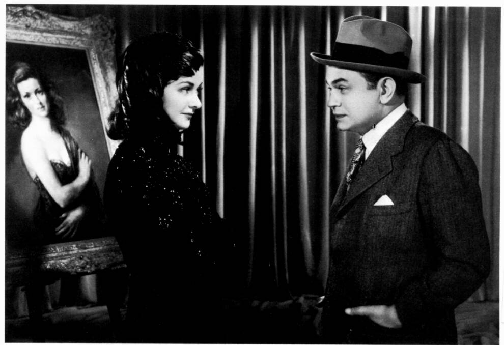 Joan Bennett and Edward G. Robinson in The Woman in the Window. Picture: Supplied