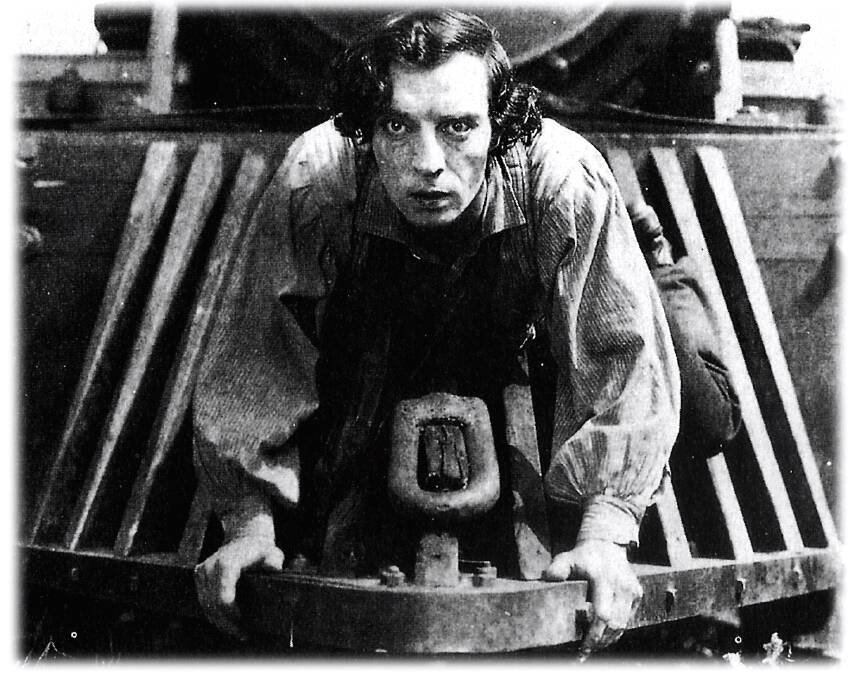  Buster Keaton in The General. Picture: Supplied