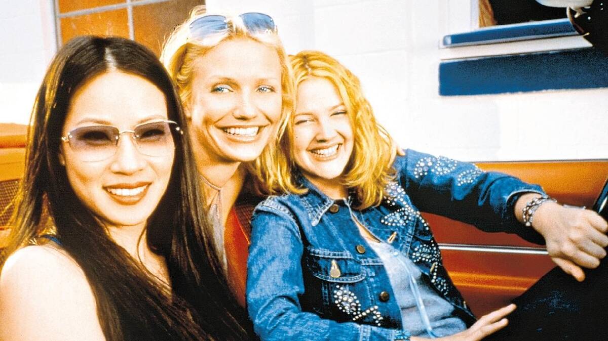 In Charlie's Angels (2000): Lucy Liu, left, Cameron Diaz and Drew Barrymore. Picture: Supplied