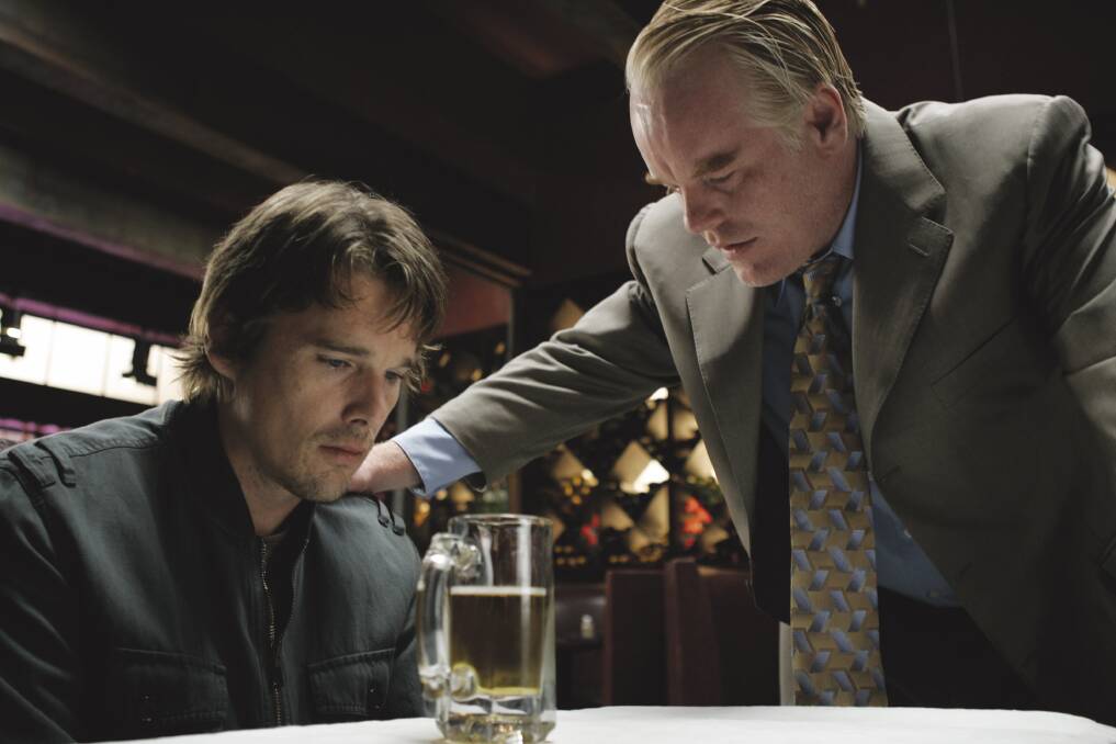 Ethan Hawke, left and Philip Seymour Hoffman in director Sidney Lumet's last film, Before The Devil Knows You're Dead. Picture: Supplied 