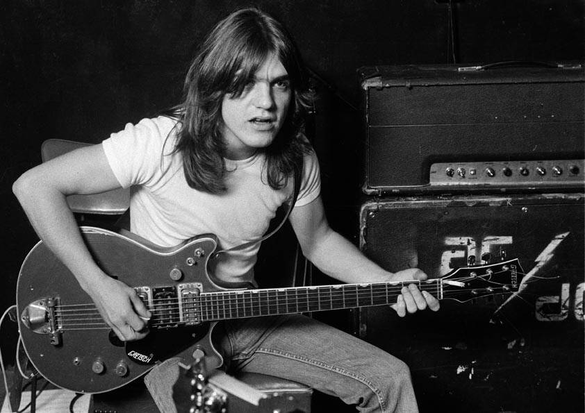 Let there be rock: Malcolm Young was instrumental in turning AC/DC into a powerhouse. Picture: Supplied
