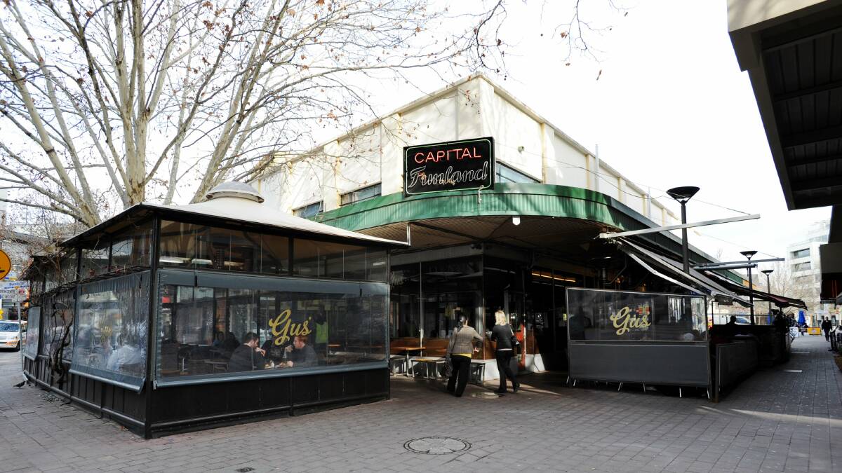 Gus' Cafe will be demolished and rebuilt under the Geocon plans. Picture: Holly Treadaway