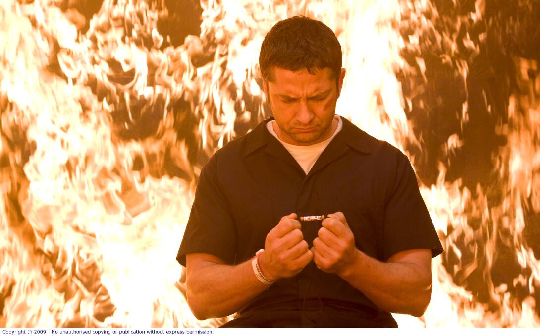 Gerard Butler in Law Abiding Citizen. Picture: Supplied