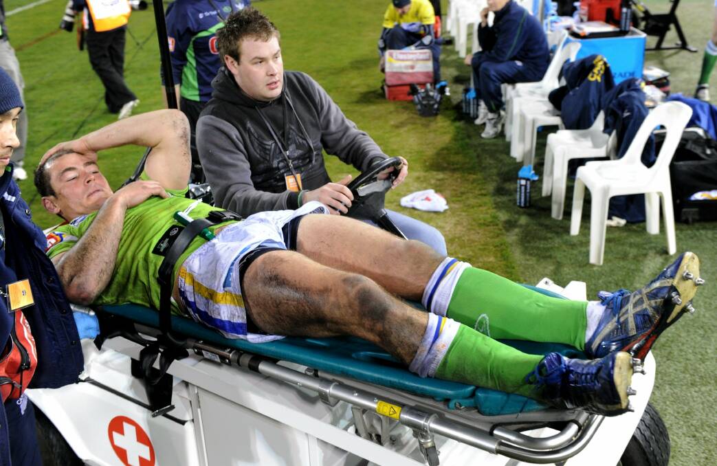 Terry Campese was brilliant for the Raiders in 2010 until he hurt his knee. Picture: Marina Neil