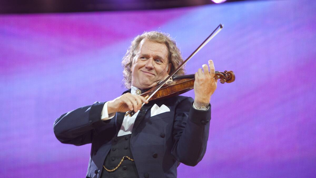 Andre Rieu's concert Shall We Dance is dedicated to the waltz. Picture: Supplied 