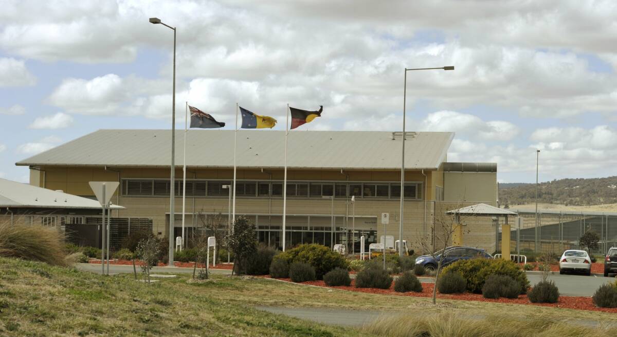 The Alexander Maconochie Centre, where Axel Sidaros and Zachary Froome allegedly had a conversation about a bikie firefight in Calwell. Picture: Jay Cronan