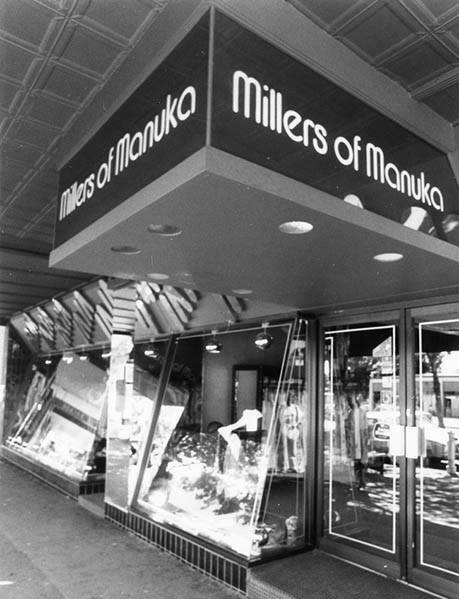 Millers of Manuka was another key attraction to the shopping precinct. Photo: Canberra Times Collection/ACT Heritage Library