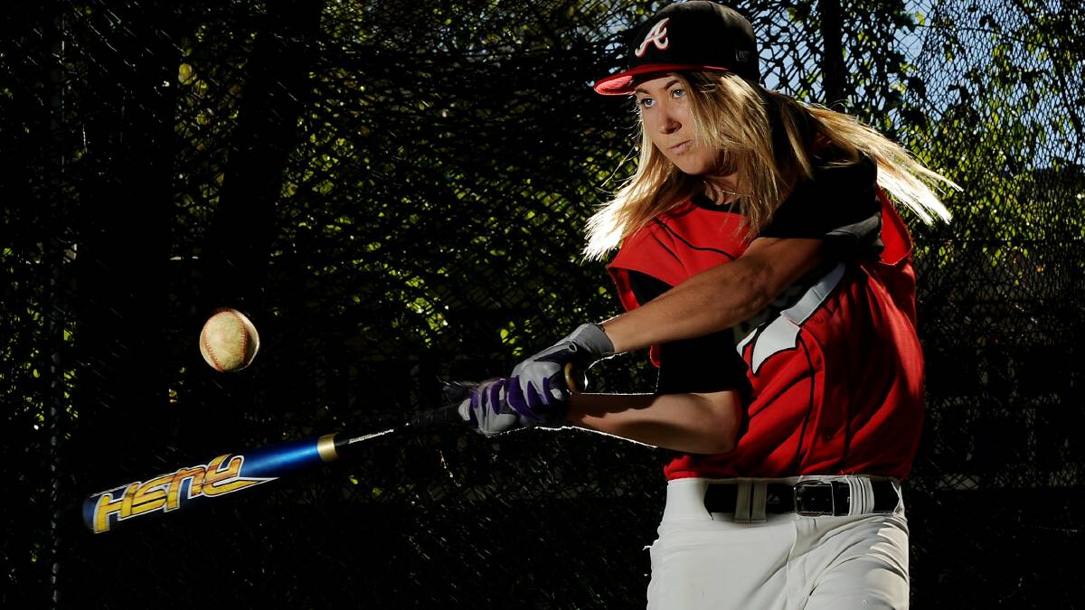 Home run: The Canberra Cavalry has a new women's team. Picture: Colleen Petch