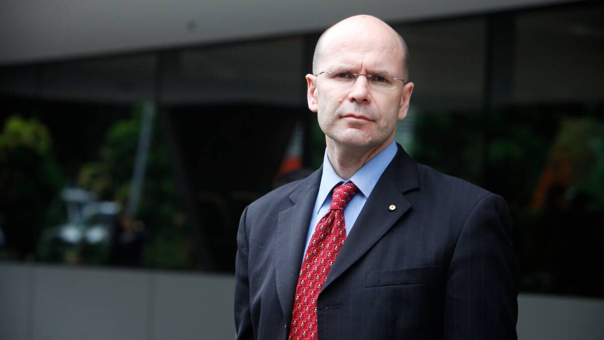 UNSW dean of law George Williams says half his students don't even want to practise law. Picture: Jim Rice