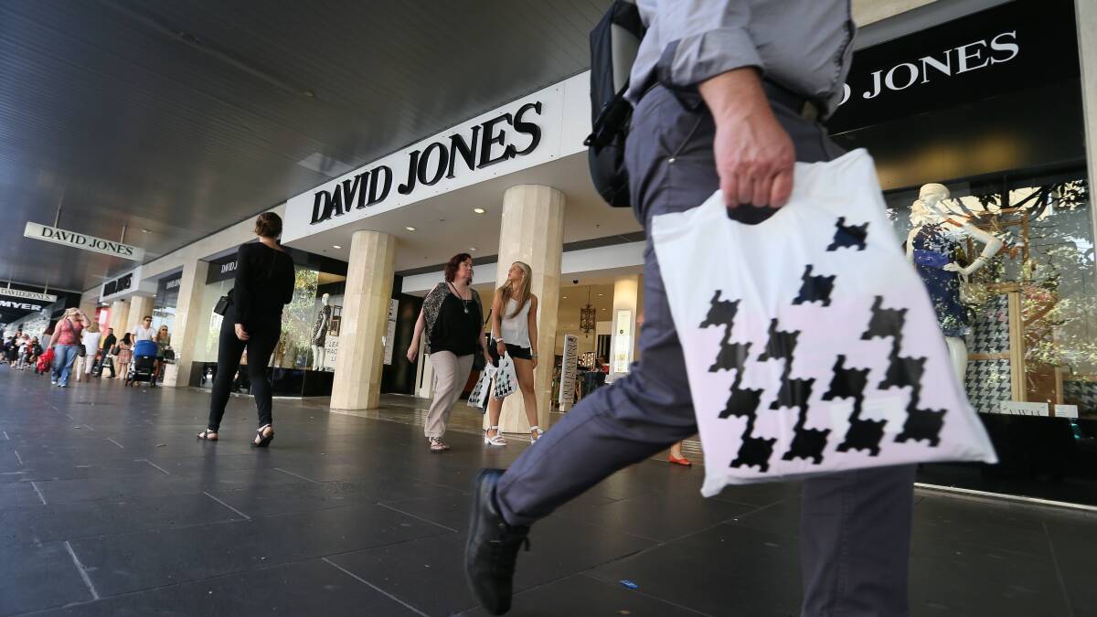 David Jones has announced 120 redundancies across its head office and regional stores. Picture: Wayne Taylor. 