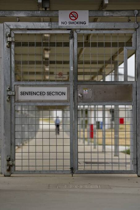 Overcrowding means that sentenced prisoners now mix with remandees at the Alexander Maconochie Centre. Picture: Jay Cronan