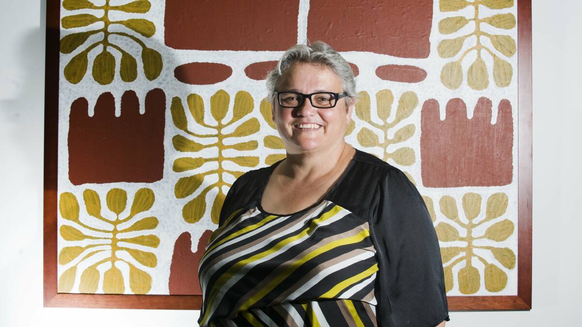 
Katrina Fanning, the chair of the Aboriginal and Torres Strait Islander elected body, which has criticised the ACT's bureacracy for a lack of transparency. Picture: Elesa Kurtz