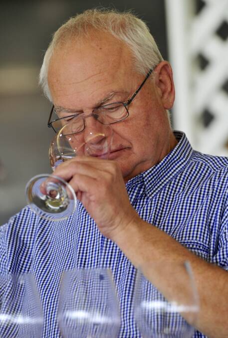 Join Lester Jesberg for a wine course. Picture: Graham Tidy