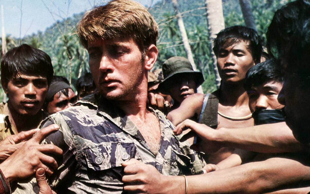Martin Sheen, in a scene from Apocalypse Now, film that has been endlessly finessed by director Francis Ford Coppola. Picture: Supplied 