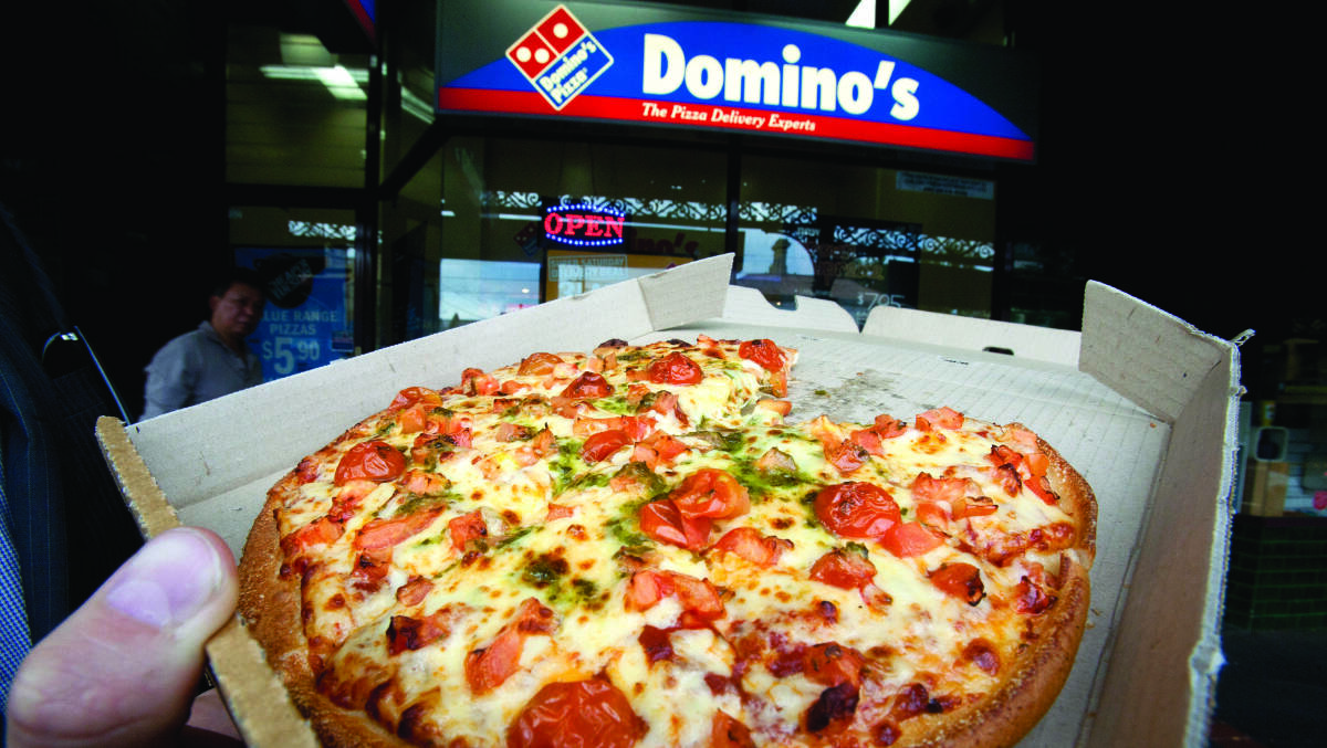 Domino's will open 1200 stores in the next five to eight years in an effort to boost the company's overall sales. Picture: Luis Enrique Ascui