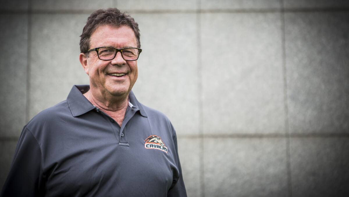 Donn McMichael has stepped back from his role as the Canberra Cavalry's CEO. Picture: Jamila Toderas