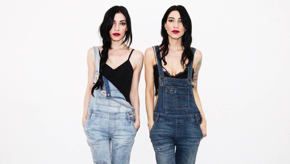 The Veronicas will be at Floriade's NightFest this year. Picture: Kerrie O'Brien.