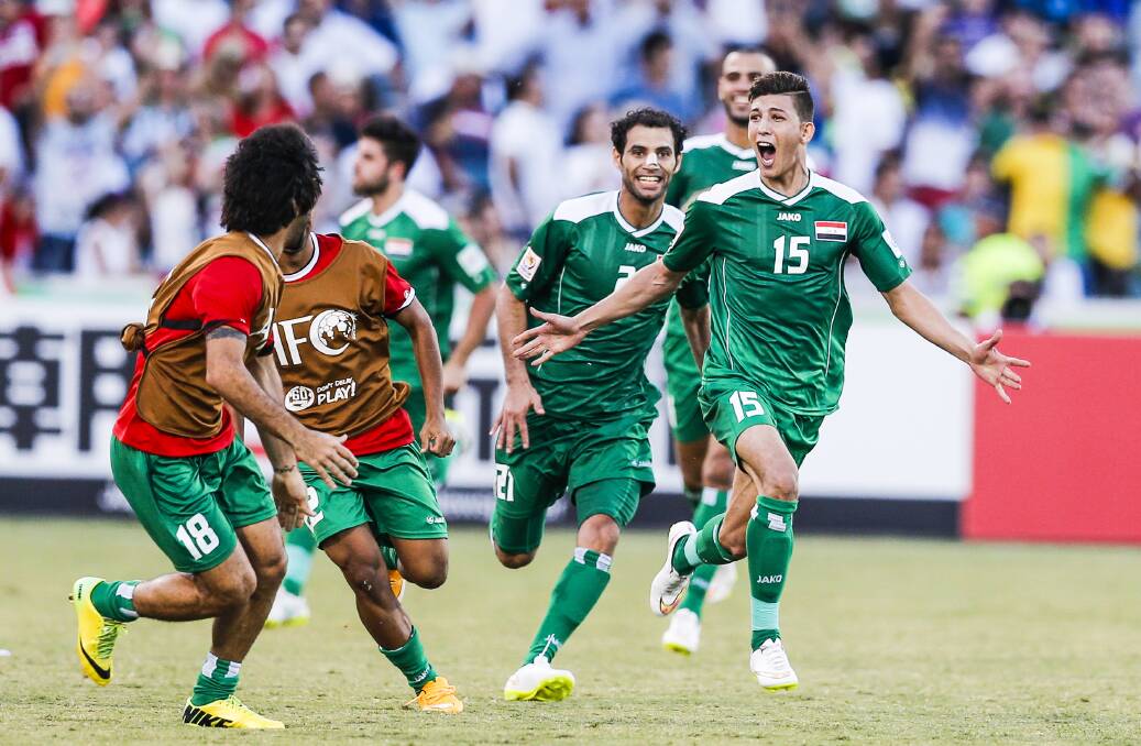 Iran v Iraq was one of seven Asian Cup games in Canberra in 2015. Picture: Matt Bedford