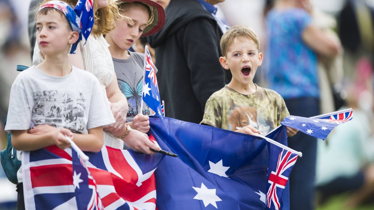 Canberra's Australia Day Citizenship Ceremony in 2015. Picture: Rohan Thomson