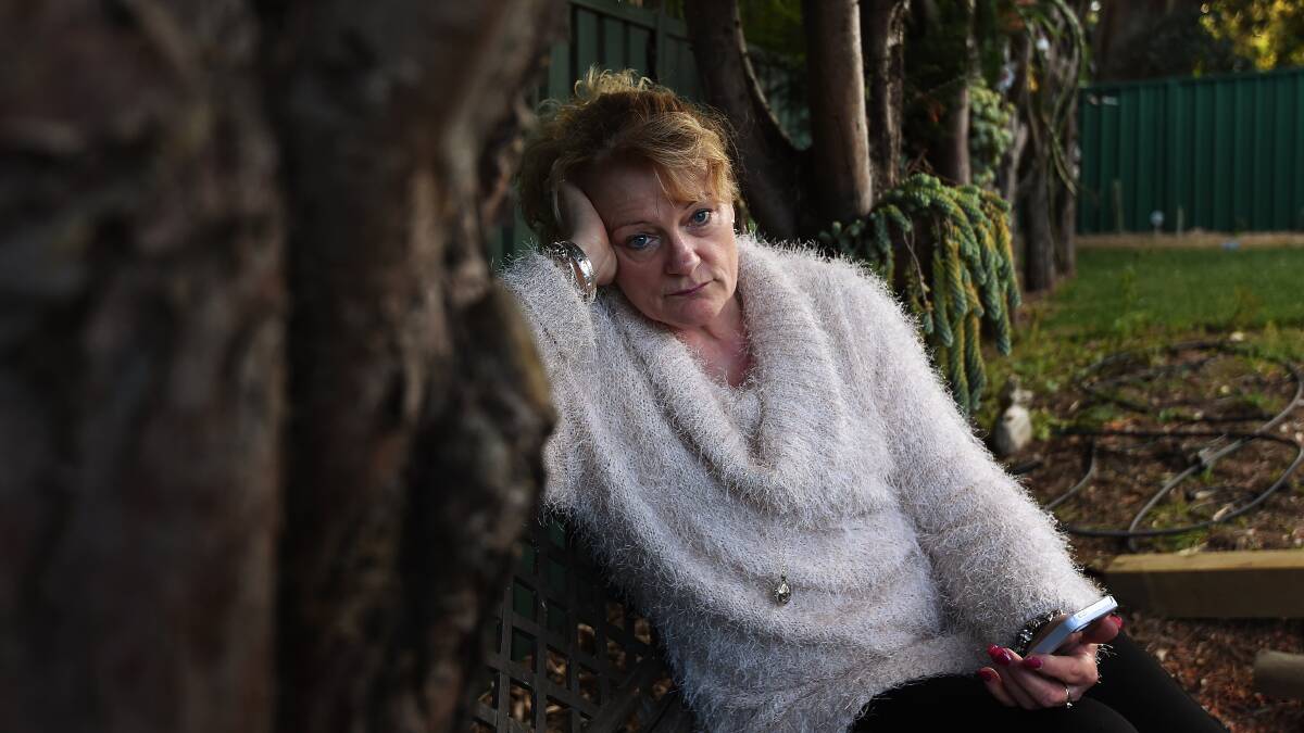 Mother-in-law of Khaled Sharrouf, Karen Nettleton, 54, in her home in Sydney. Picture: Kate Geraghty