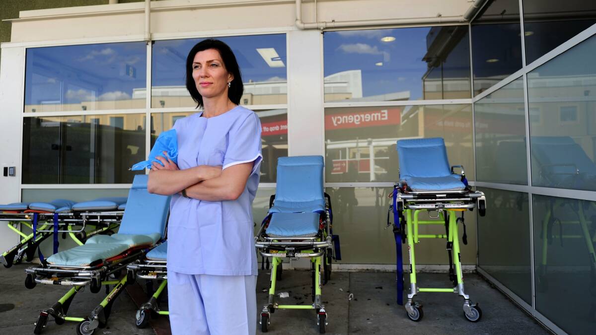 Dr Ailene Fitzgerald at Canberra Hospital in 2015. Picture: Melissa Adams