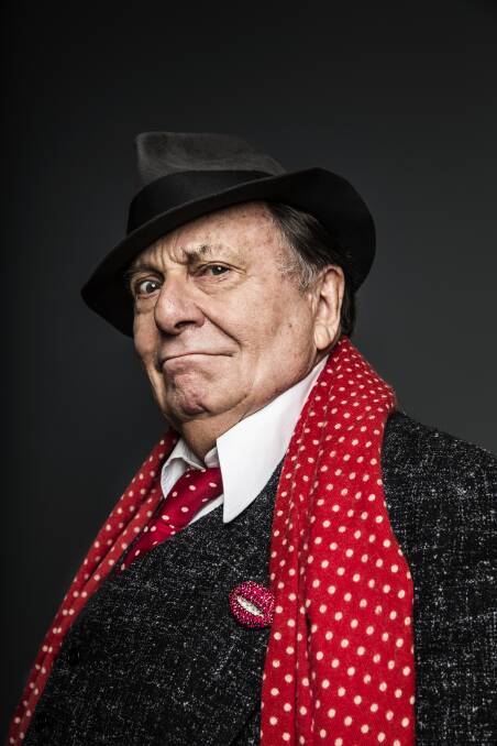 Dame Edna's "manager" Barry Humphries. Picture: Nic Walker