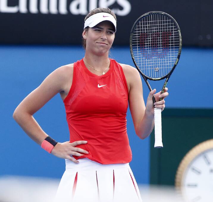 Ajla Tomljanovic will play in the Fed Cup for Australia. Picture: Luis Ascui