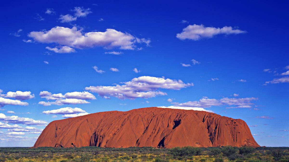 Uluru is unique and deserves our respect. Picture: Getty Images.