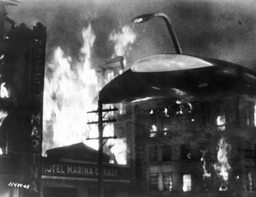 Film still of War of the Worlds, 1953. Picture: Supplied