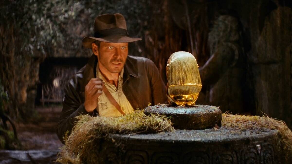 Harrison Ford as Indiana Jones in Raiders of the Lost Ark. Picture: Supplied