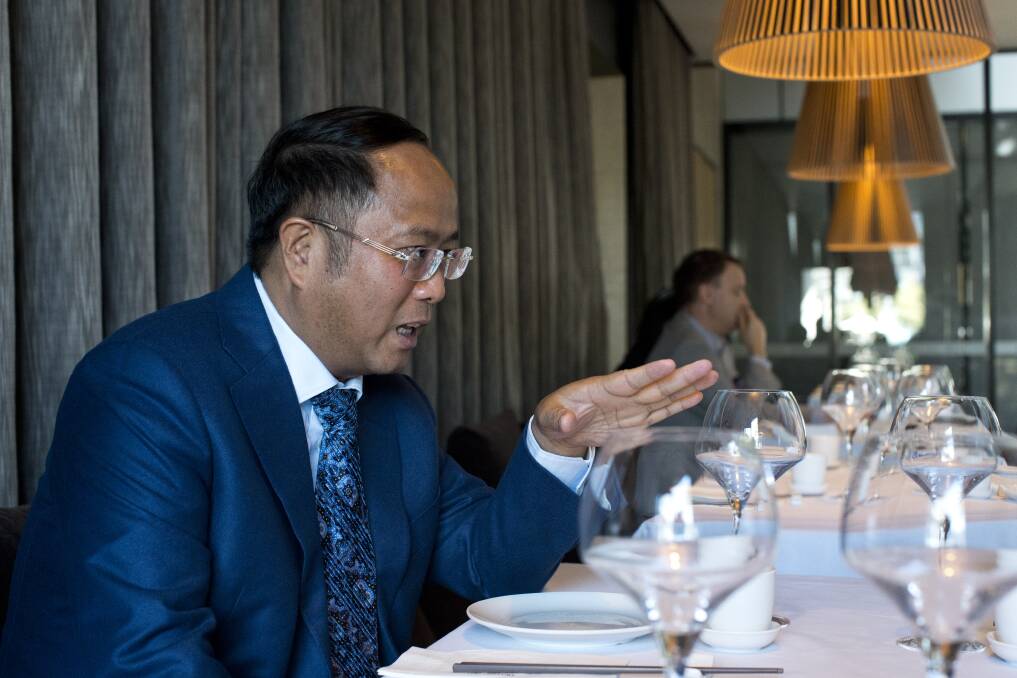 Chinese billionaire Huang Xiangmo. Photo: Ryan Stuart