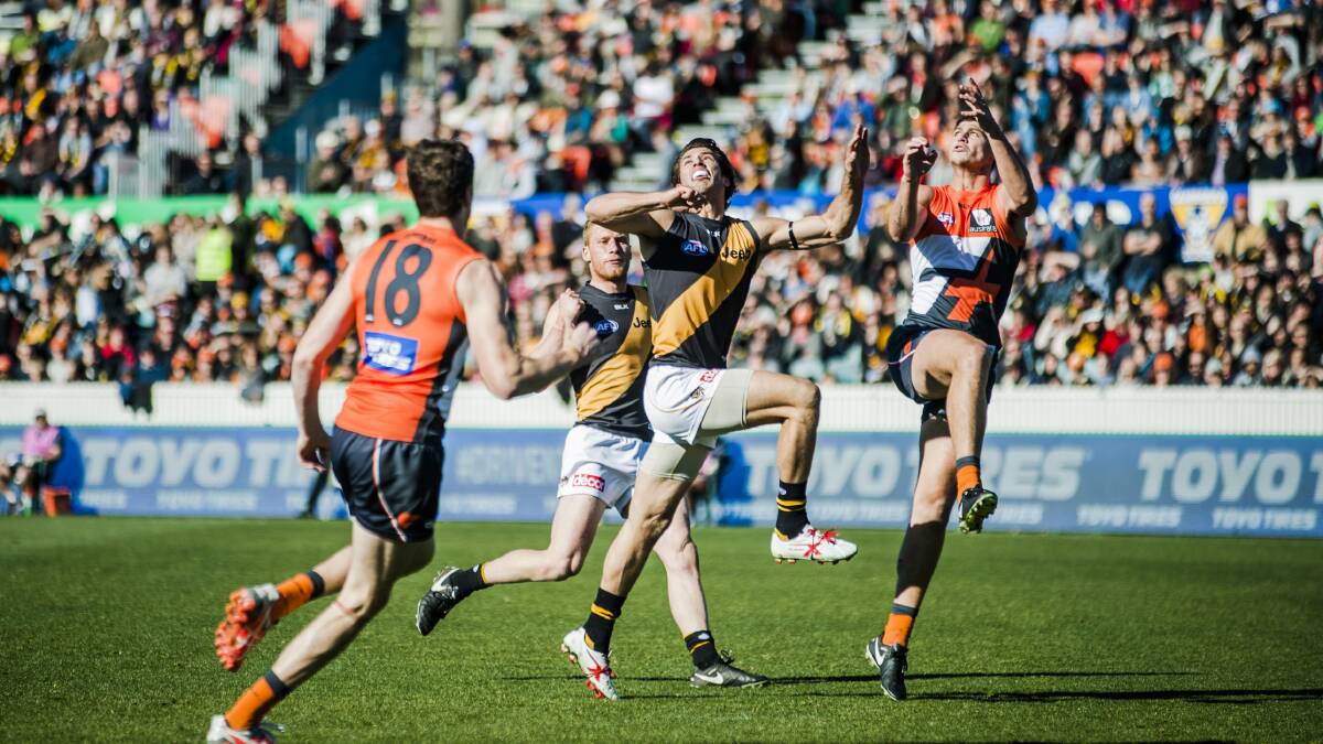 The Giants are set to strike a new deal to play in Canberra. Picture by Jamila Toderas