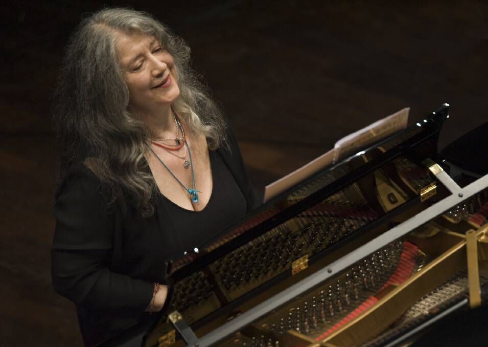 Argentine pianist Martha Argerich. Picture: AP