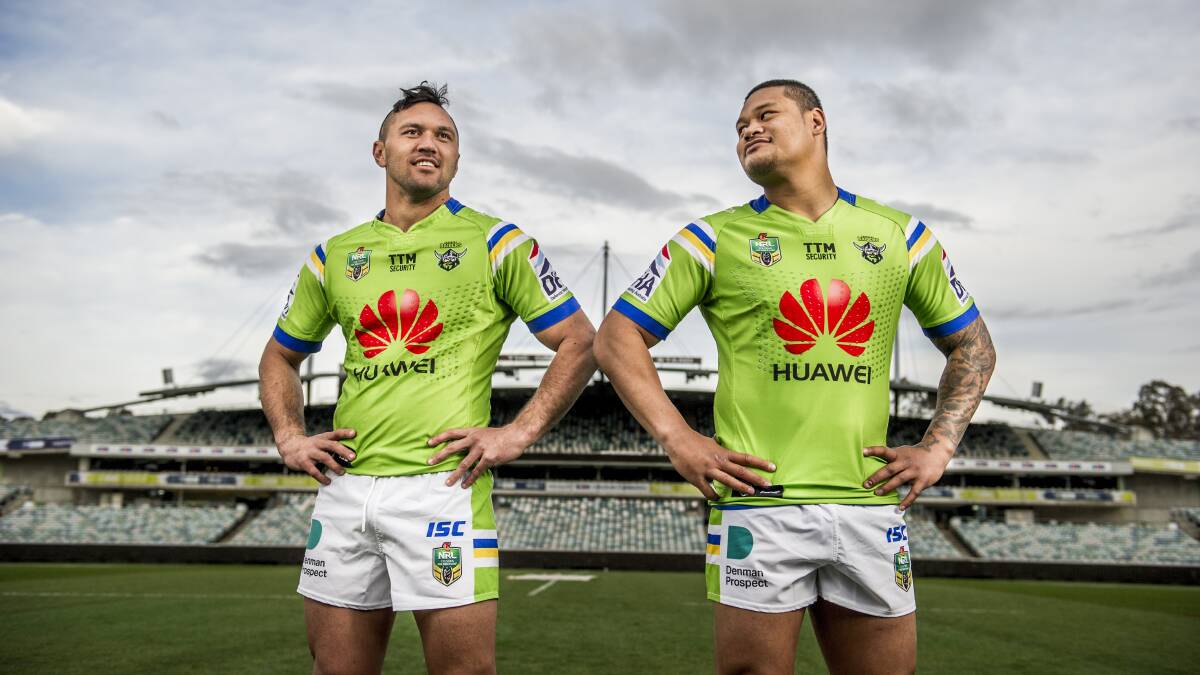 Jordan Rapana and Joey Leilua are back together in the Raiders' starting 13.