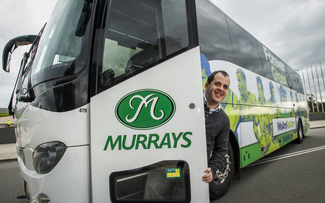 Murrays Canberra to Sydney bus services are back in action as of Friday. Photo Elesa Kurtz