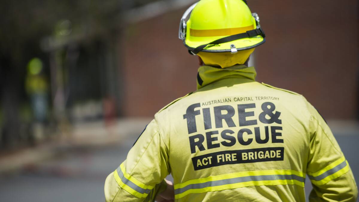Fire and rescue crews have been called to the scene at the Tuggeranong Parkway.