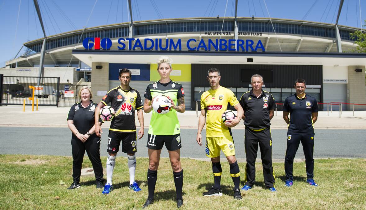 Capital gains? Could Canberra's A-League bid try to buy the Mariners' A-League licence? Picture: Jay Cronan