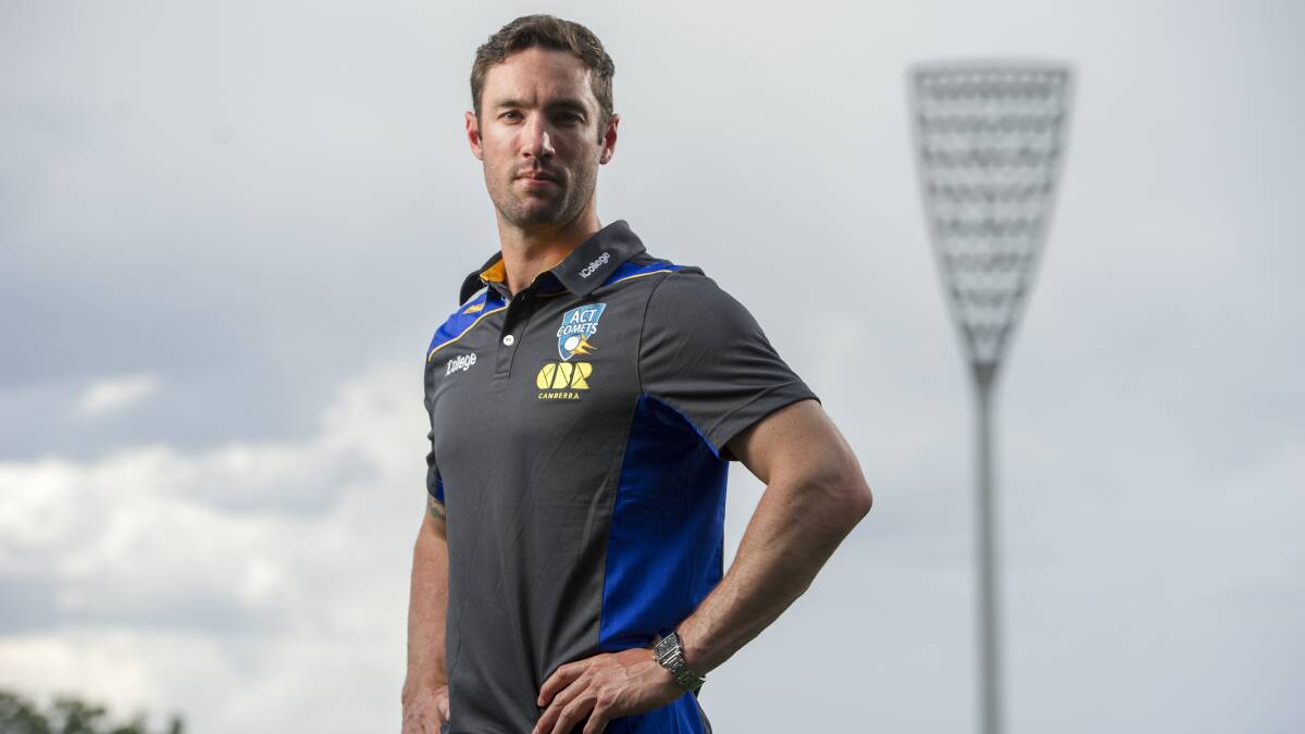 Jono Dean is the new head coach of the ACT Meteors. Picture: Jay Cronan